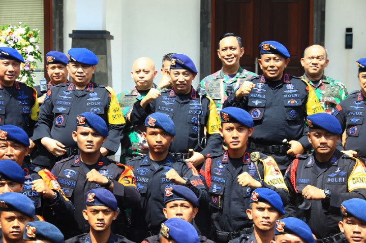 HUT ke-77, Kapolri Harap Brimob Bisa Sukses Amankan KTT G20