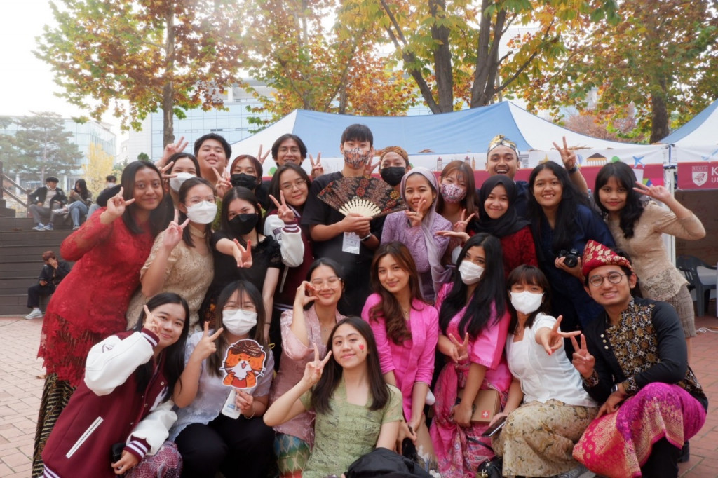 Awardee IISMA di Korea University. DOK Kemendikbud