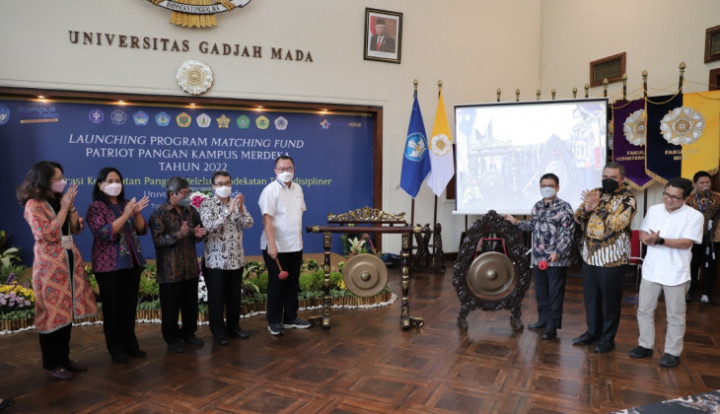 Dukung Kedaulatan Pangan, UGM Luncurkan Matching Fund Patriot Pangan