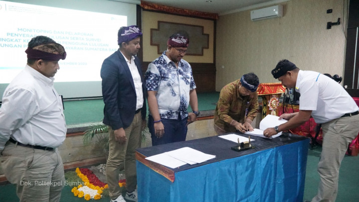 Poltekpel Sumbar Gelar Monitoring dan Survei Kepuasan Pengguna Lulusan