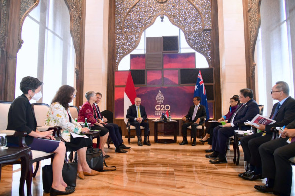 Didampingi Mendag, Presiden Jokowi Gelar Pertemuan Bilateral dengan EU Hingga Australia