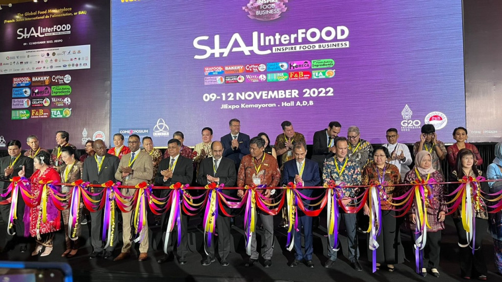 Sial Interfood 2022 diikuti oleh lebih dari 750 perusahaan dari 27 negara (Foto:Dok)