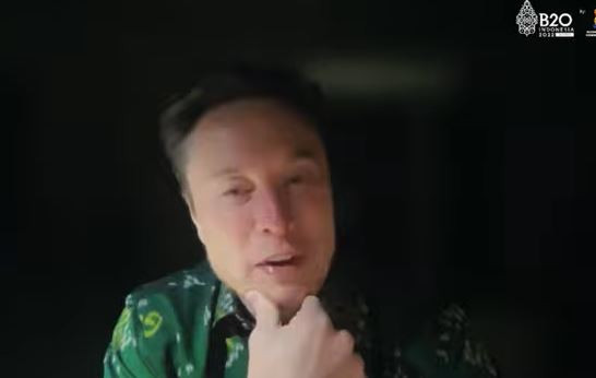 Elon Musk. (Foto: Dok. Youtube/Beach Bali Channel)
