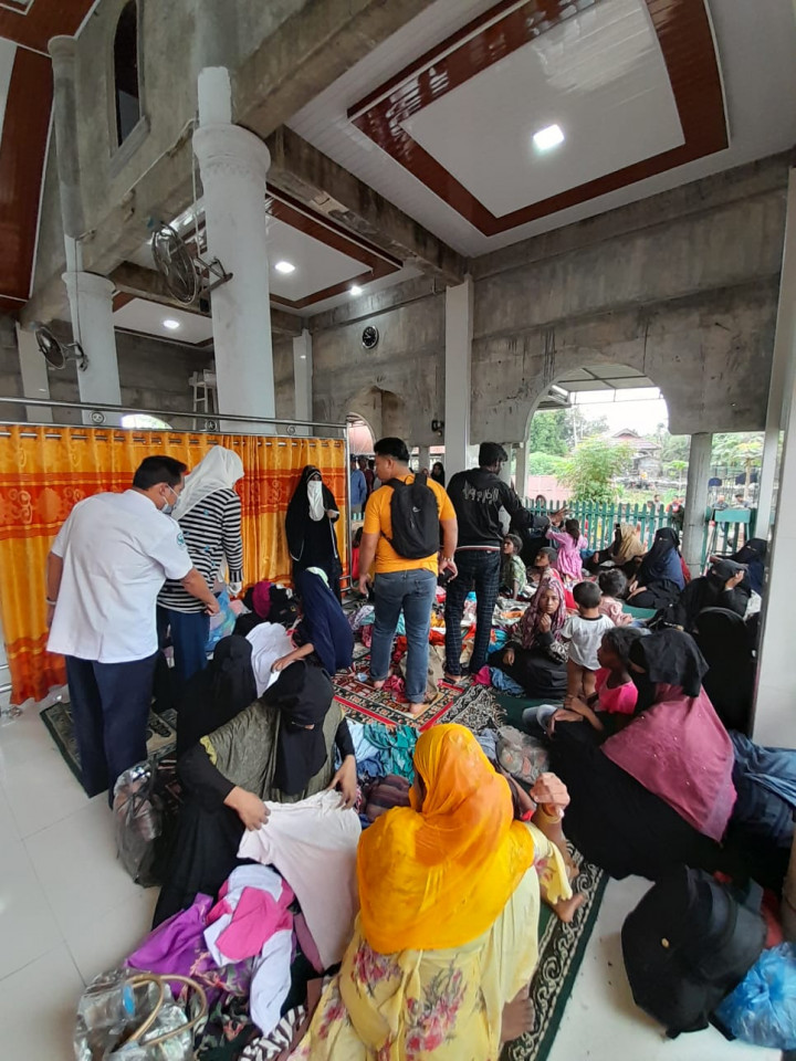 Ratusan Pengungsi Etnis Rohingya Terdampar di Perairan Aceh Utara