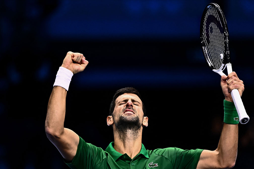 Tenis: Djokovic Kalahkan Tsitsipas di Pembuka ATP Finals