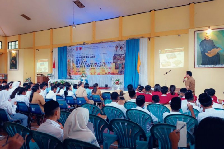 BPBD Ende Perluas Adukasi Pengurangan Risiko Bencana