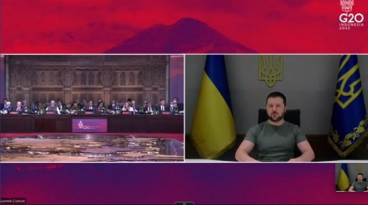 Abaikan Rusia, Zelensky Sebut 'G19' dalam Pidato di KTT G20