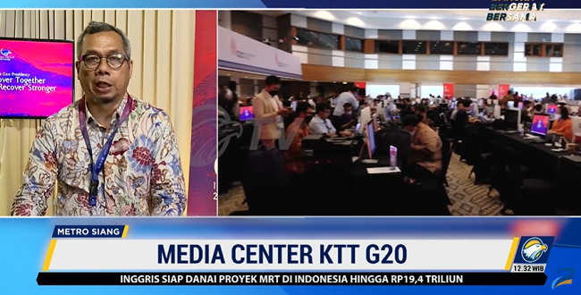 Kominfo: Media Center Siap 100 Persen, 2.200 Jurnalis Terdaftar