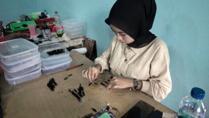 Ekspor Bulu Mata Palsu RI Tembus Pasar Eropa dan Amerika