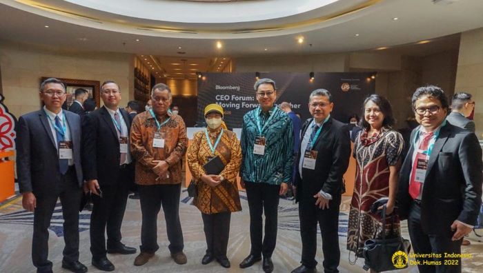Bahas Isu Prioritas Presidensi G20, Rektor UI Hadir di Bloomberg CEO Forum 2022