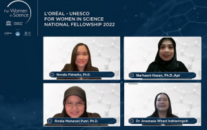 Majukan Dunia Sains Indonesia, Ini 4 Perempuan Peneliti L’Oréal-UNESCO FWIS 2022