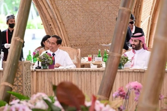 Aneka kuliner nusantara di lidah Petinggi G20. (Foto: Dok. Instagram resmi Joko Widodo/@jokowi)
