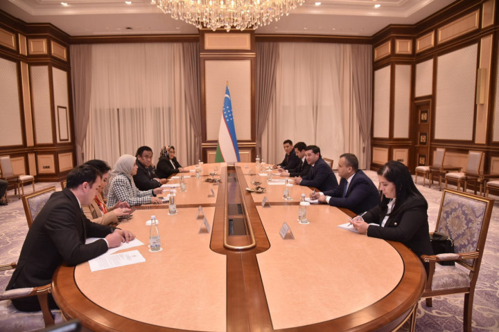 Gobel Usul Bangun Sekolah Persahabatan Indonesia-Uzbekistan