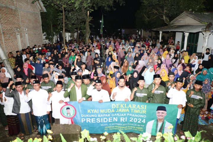 Kiai Muda Jatim Komitmen Sosialisasikan Program Ganjar ke Masyarakat
