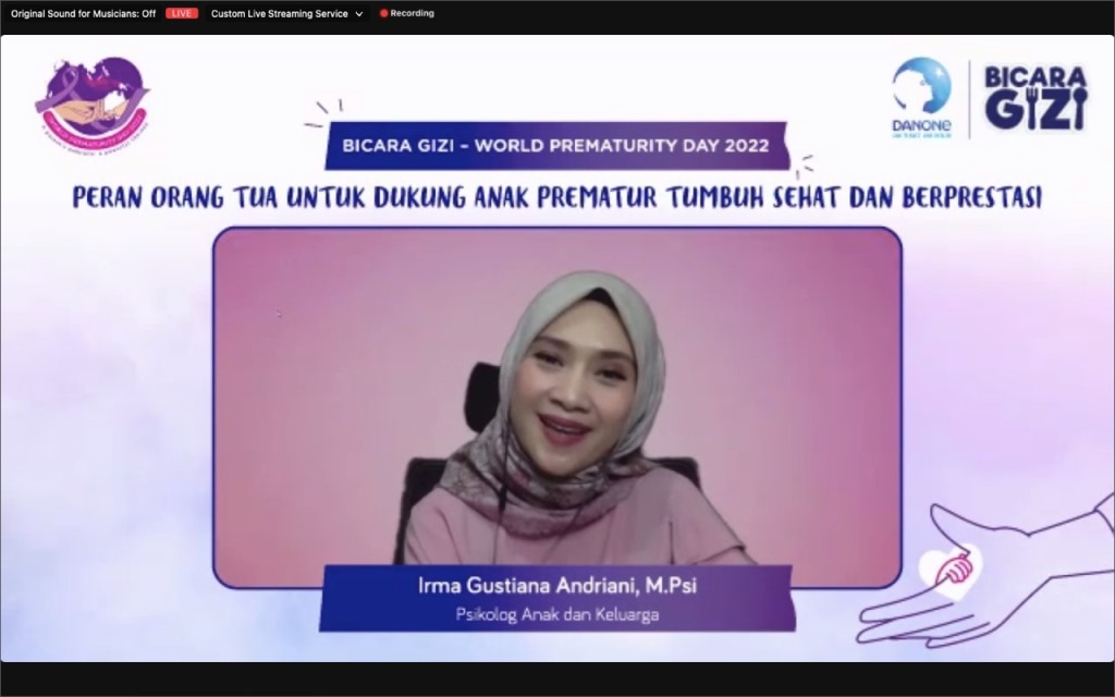 Psikolog Irma Gustiana Andriani, M. Psi. 