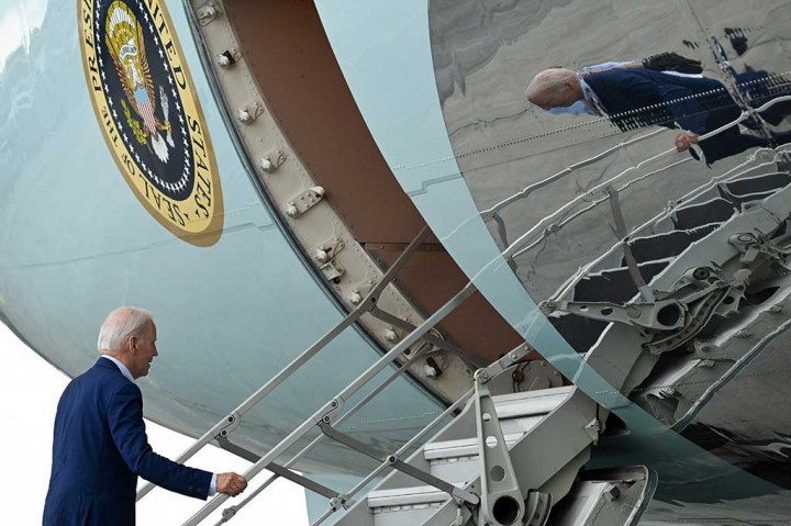 Presiden Biden Tinggalkan Bali