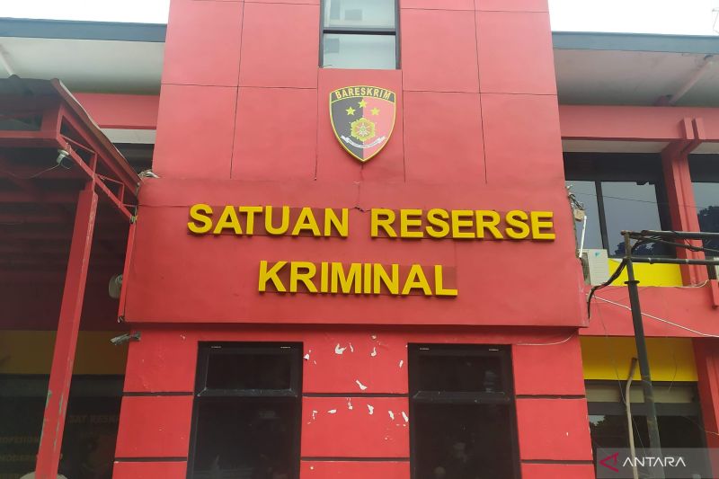 Satuan Reserse Kriminal Polrestabes Bandung. Antara/ Bagus Ahmad Rizaldi