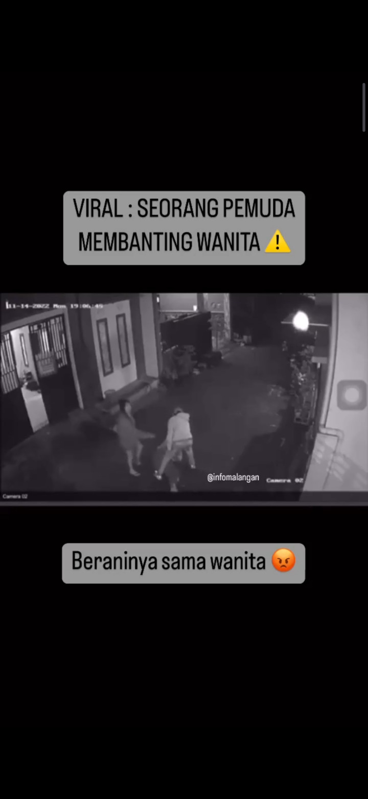 Viral! Pria Aniaya 2 Perempuan di Depan Indekos di Malang