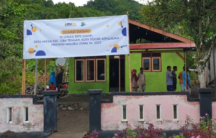 80 KK di Maluku Utara Dapat Bantuan Rp20 Juta untuk Perbaiki Rumah