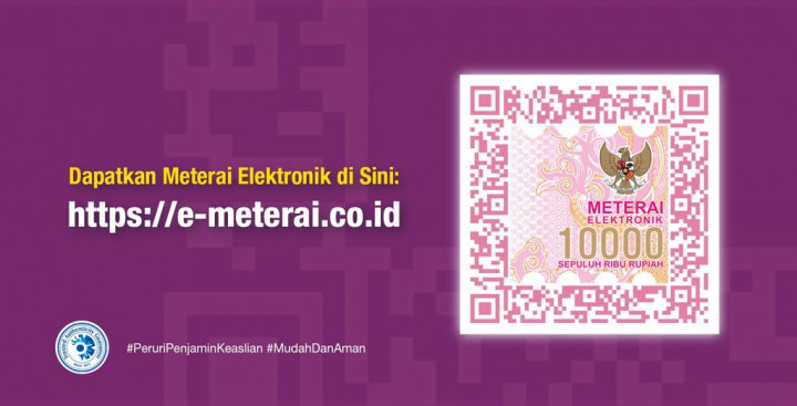 Ini 5 Distributor Resmi dan Panduan Lengkap Pakai e-Meterai