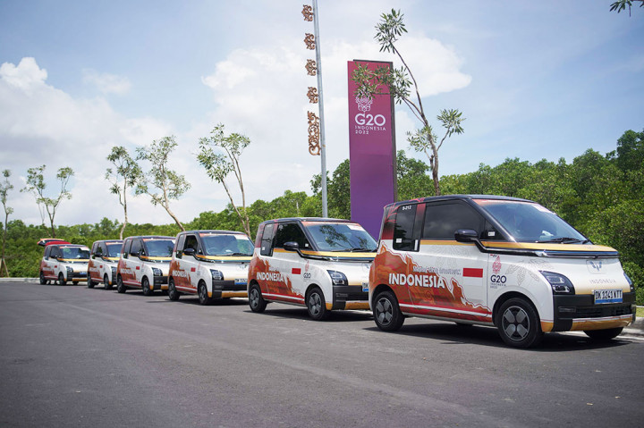 Wuling Air ev Dukung Mobilitas Delegasi Negara, Organisasi Internasional & Komite KTT G20