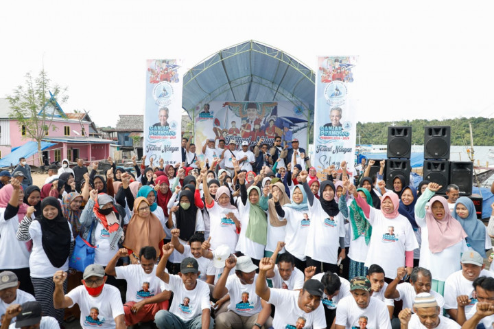 Dipercaya Bawa Kesejahteraan, Nelayan Kepulauan Selayar Dukung Ganjar