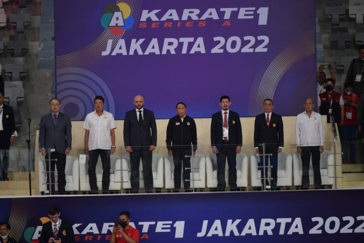 Indonesia Resmi Buka Kejuaraan Dunia Karate