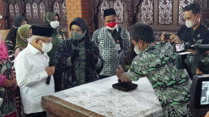 Wapres Tinjau UMKM Sanggar Batik di Semarang