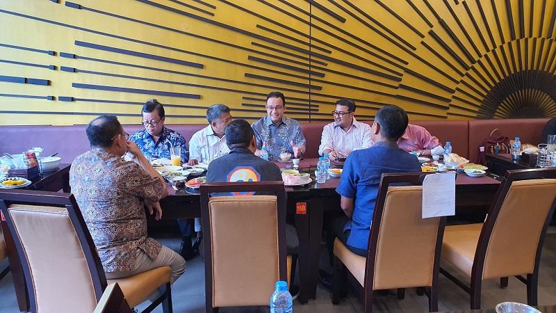 Makan Siang Bareng NasDem, PKS, dan Demokrat, Anies: Cerminan Soliditas