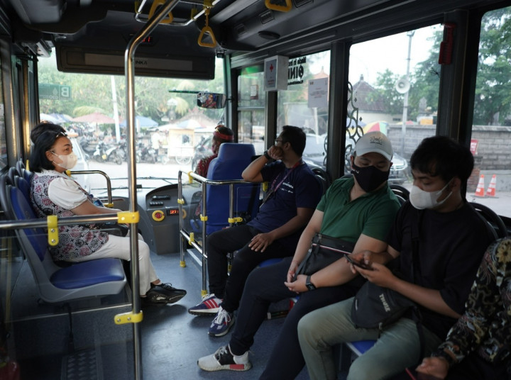 DAMRI Layani 3.623 Penumpang Bus Listrik pada KTT G20