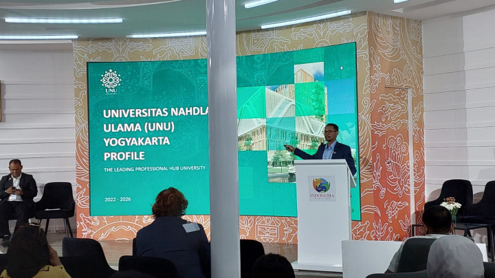 Juru Bicara UNU Yogyakarta Bicara di COP27 Mesir