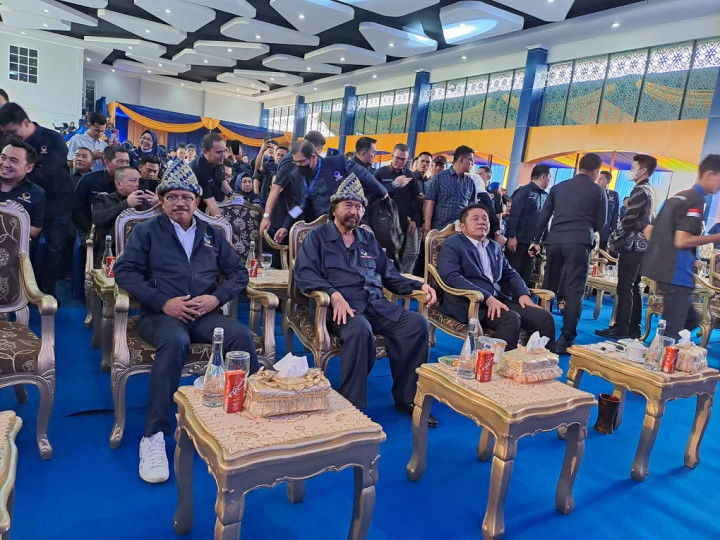 Surya Paloh Ungkap Alasan Memilih Anies di Hadapan Kader NasDem se-Sumsel