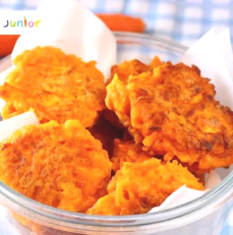 Ini resep MPASI perkedel dari bahan wortel. (Foto: Dok. Endeus TV)