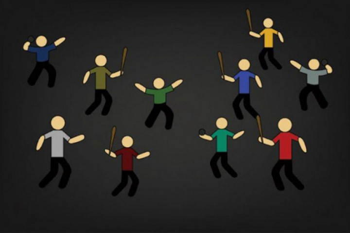 Nongkrong Bawa Senjata Tajam, 28 Remaja Ditangkap