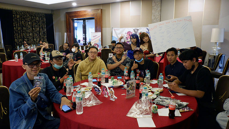 Nonton bareng laga final turnamen Summoners War World Arena Championship (SWC) 2022.