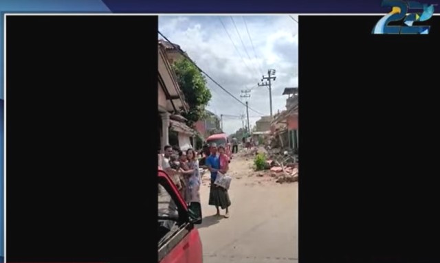 Ini yang perlu kamu lakukan saat gempa. (Foto: Dok. Tangkapan layar Metro TV)