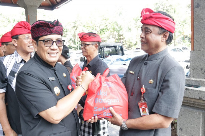 Terdampak Banjir, 2.300 Paket Bantuan Disebar ke 5 Kabupaten di Bali
