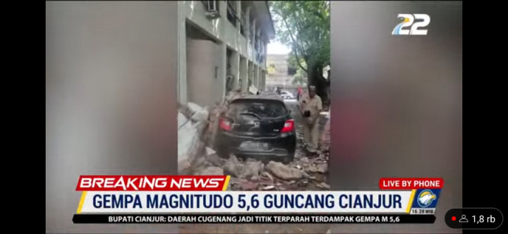 40 KK di Kecamatan Cugenang Cianjur Terdampak Longsor Usai Gempa