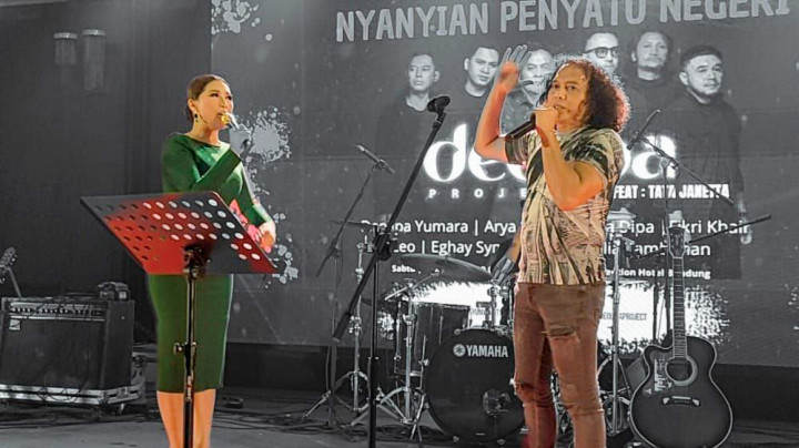 Alasan Deolipa Gandeng Tata Janeeta di Konser Nyanyian Penyatu Negeri Jilid 2