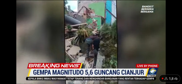 NasDem Jabar Ajak Kader Bantu Korban Gempa Bumi Cianjur