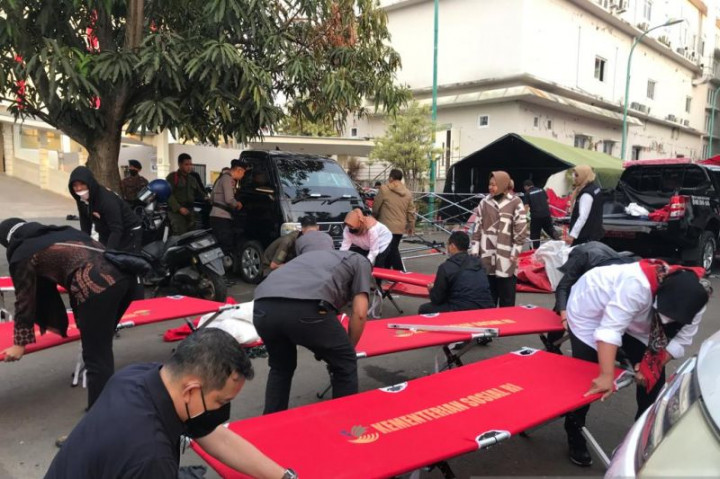 Kemensos Siapkan 1.000 Tenda bagi Korban Gempa Cianjur