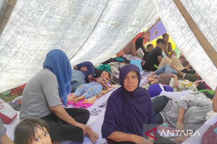 BPBD Jabar Siapkan 3 Ribu Nasi Bungkus Per Hari untuk Pengungsi Gempa Cianjur