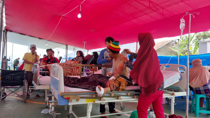 160 Korban Gempa Masih Dirawat di RSUD Sayang Cianjur