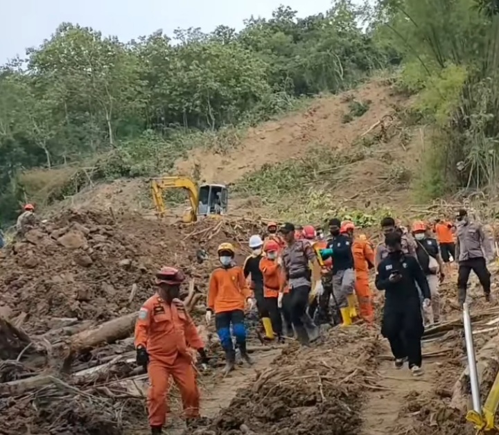 Dua Korban Longsor di Gunungkidul Ditemukan Terkubur sedalam 7 Meter