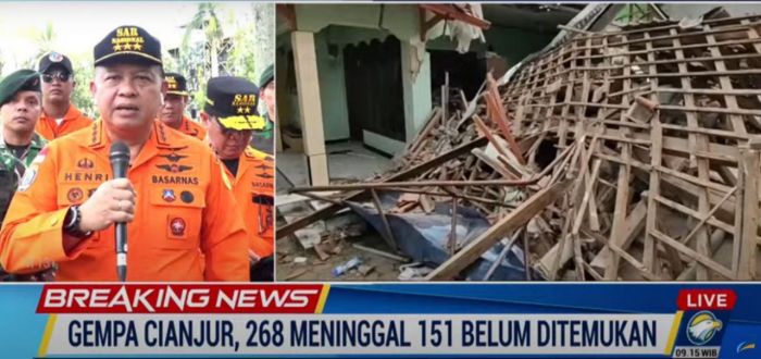 Basarnas: 2 Kampung di Cianjur Masih Terisolasi