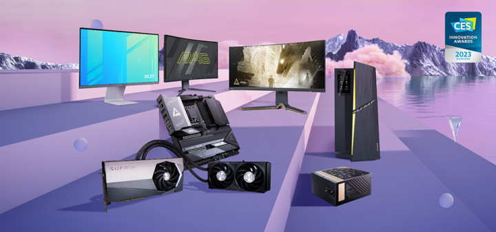 MSI Raih 13 Penghargaan di Ajang CES 2023 Innovation Awards