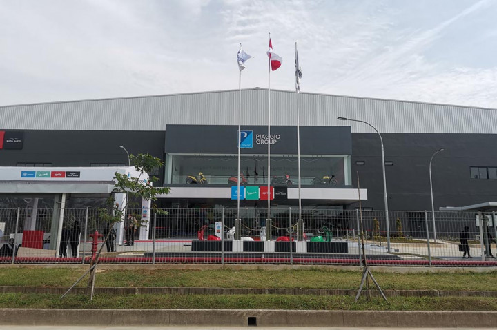 Vespa LX-125 I-Get Kini Lahir dari Pabrik di Bekasi