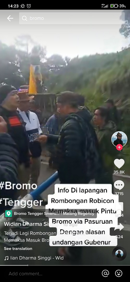 TNBTS Tegaskan Mobil Pribadi Dilarang Masuk Kawasan Wisata Gunung Bromo