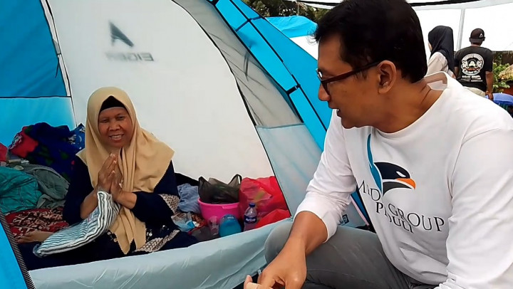 Media Group Kirim Bantuan untuk Korban Gempa Cianjur