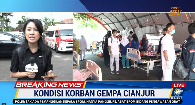 RSUD Sayang Sediakan 3 Zona Pelayanan Bagi Korban Gempa